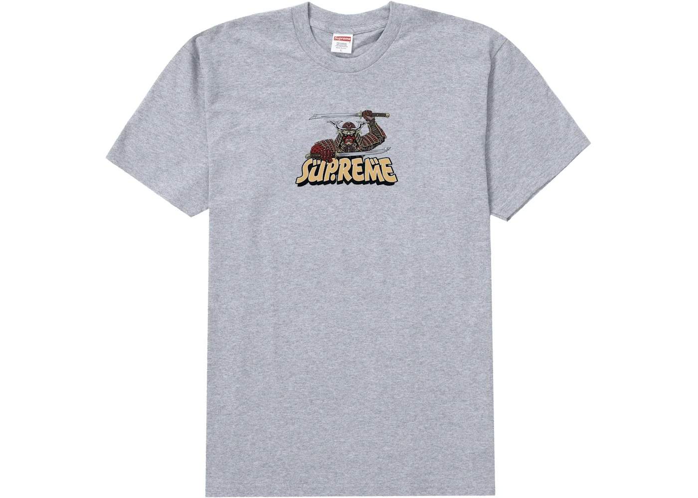 Supreme Samurai Tee Heather Grey - 1