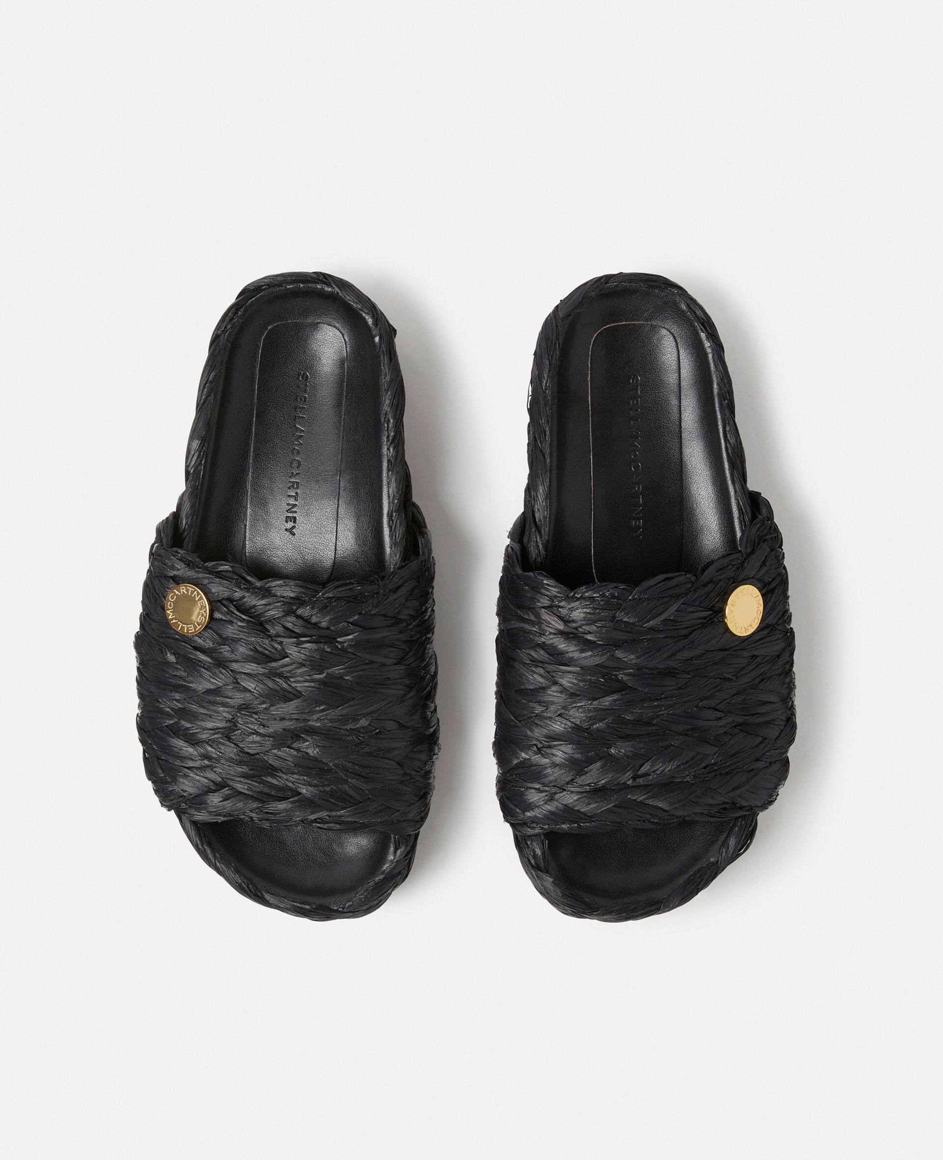 Skyla Raffia Slides - 5