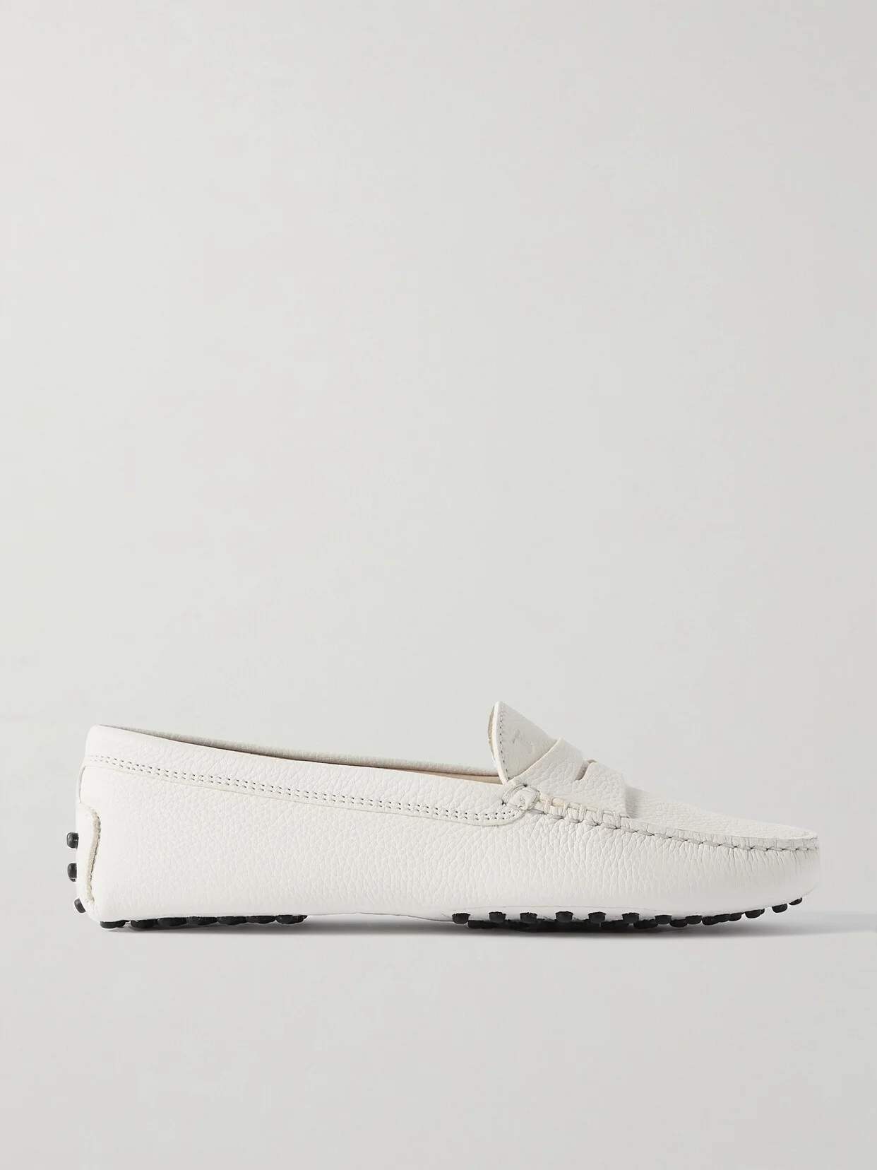 Gommino Textured-leather Loafers - 1