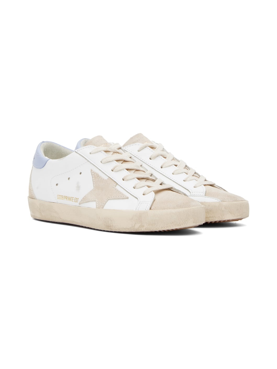 SSENSE Exclusive White Super-Star Sneakers - 4