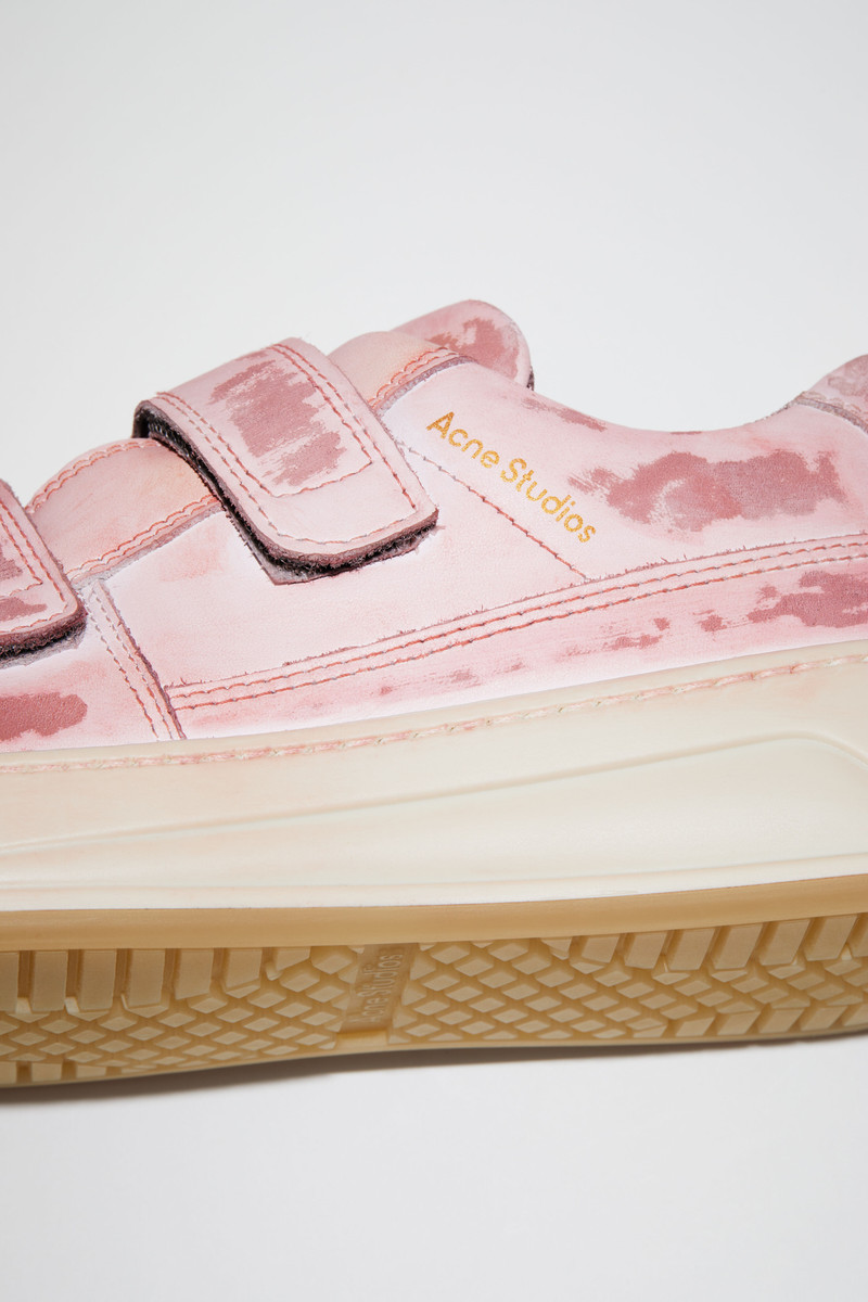 Velcro strap sneakers - Antique pink 6