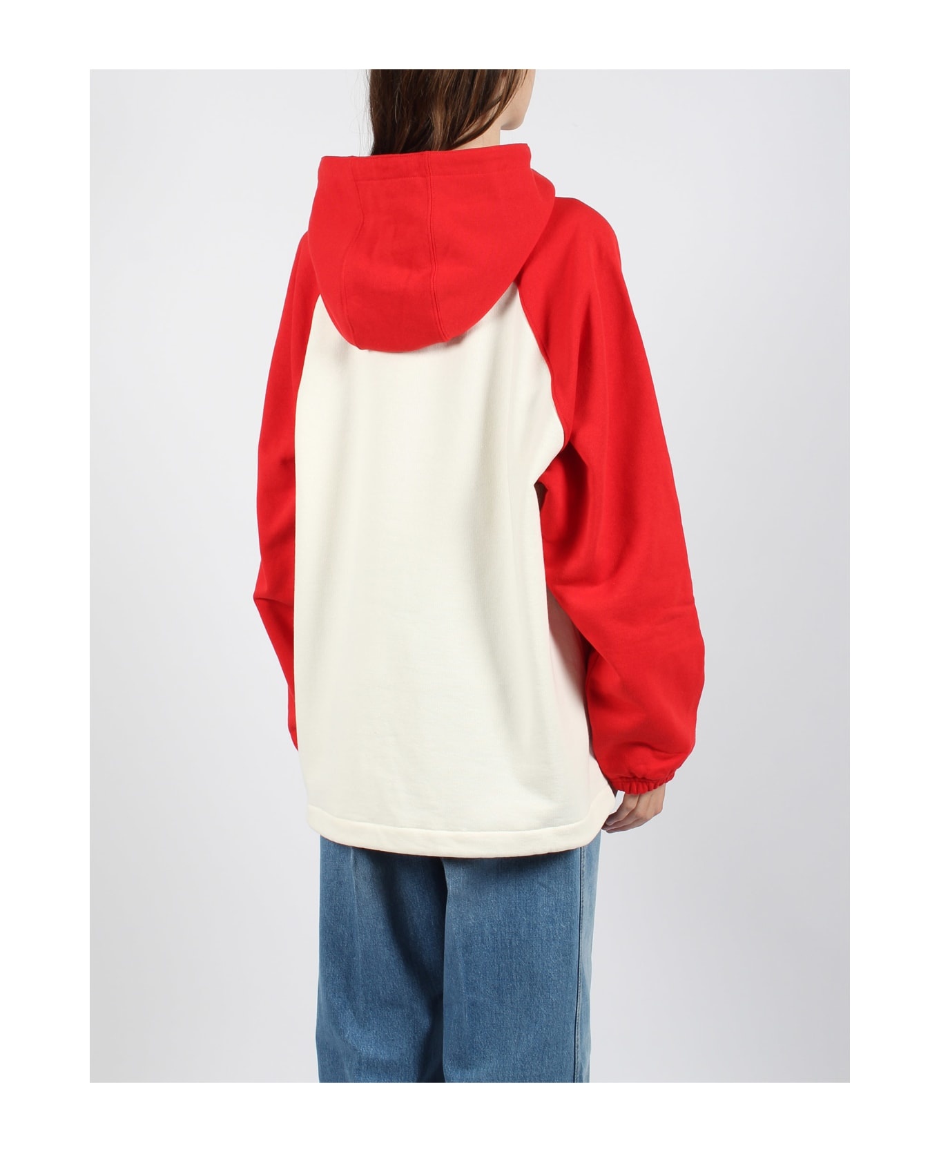 Cotton Jersey Hooded Sweatshirt - 4