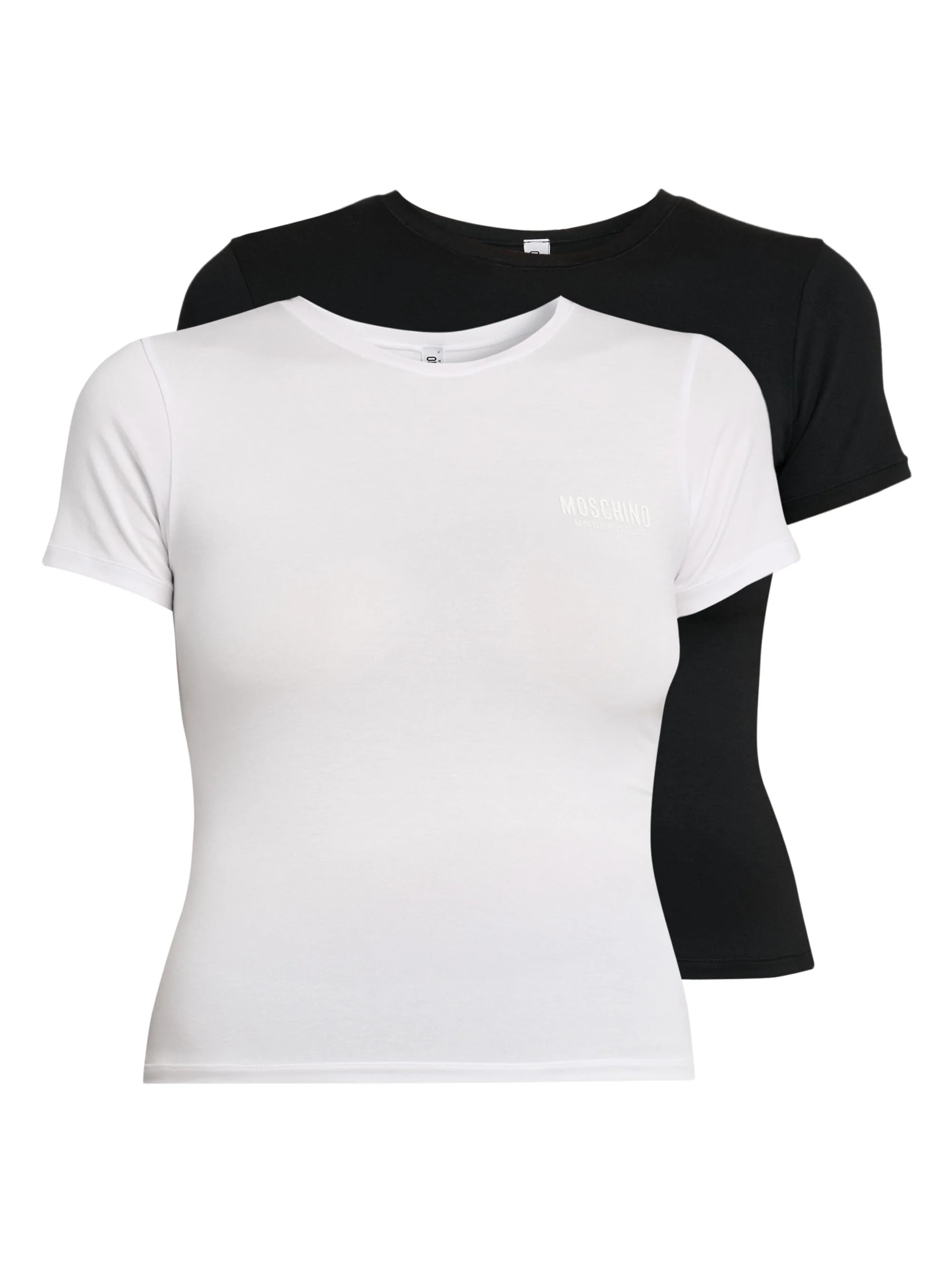 Women's 2-Pack Logo Cotton-Blend T-Shirt Set - Multi Black - 1