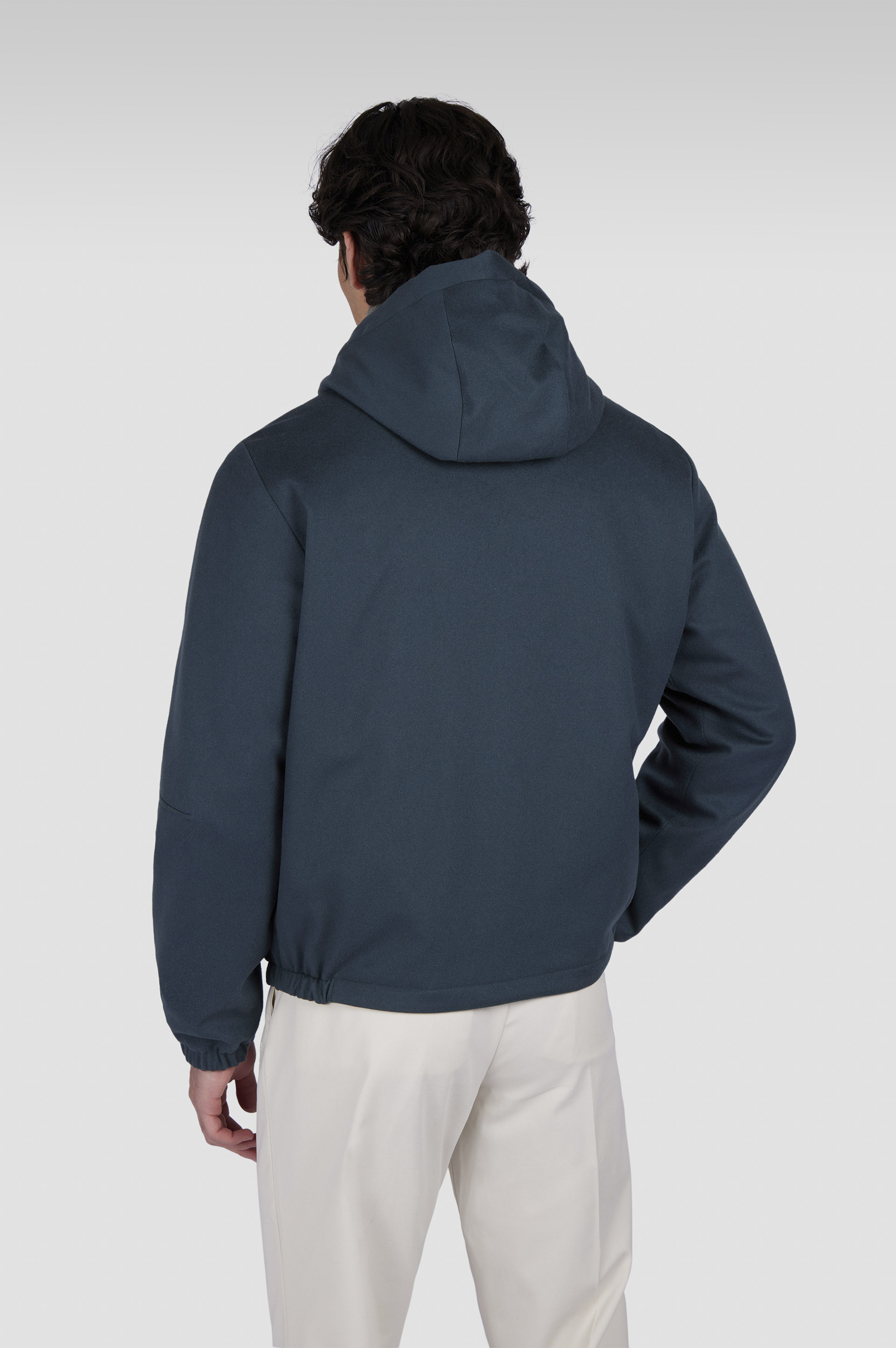 REVERSIBLE JACKET IN CASHMERE AND TYPHOON® - 3