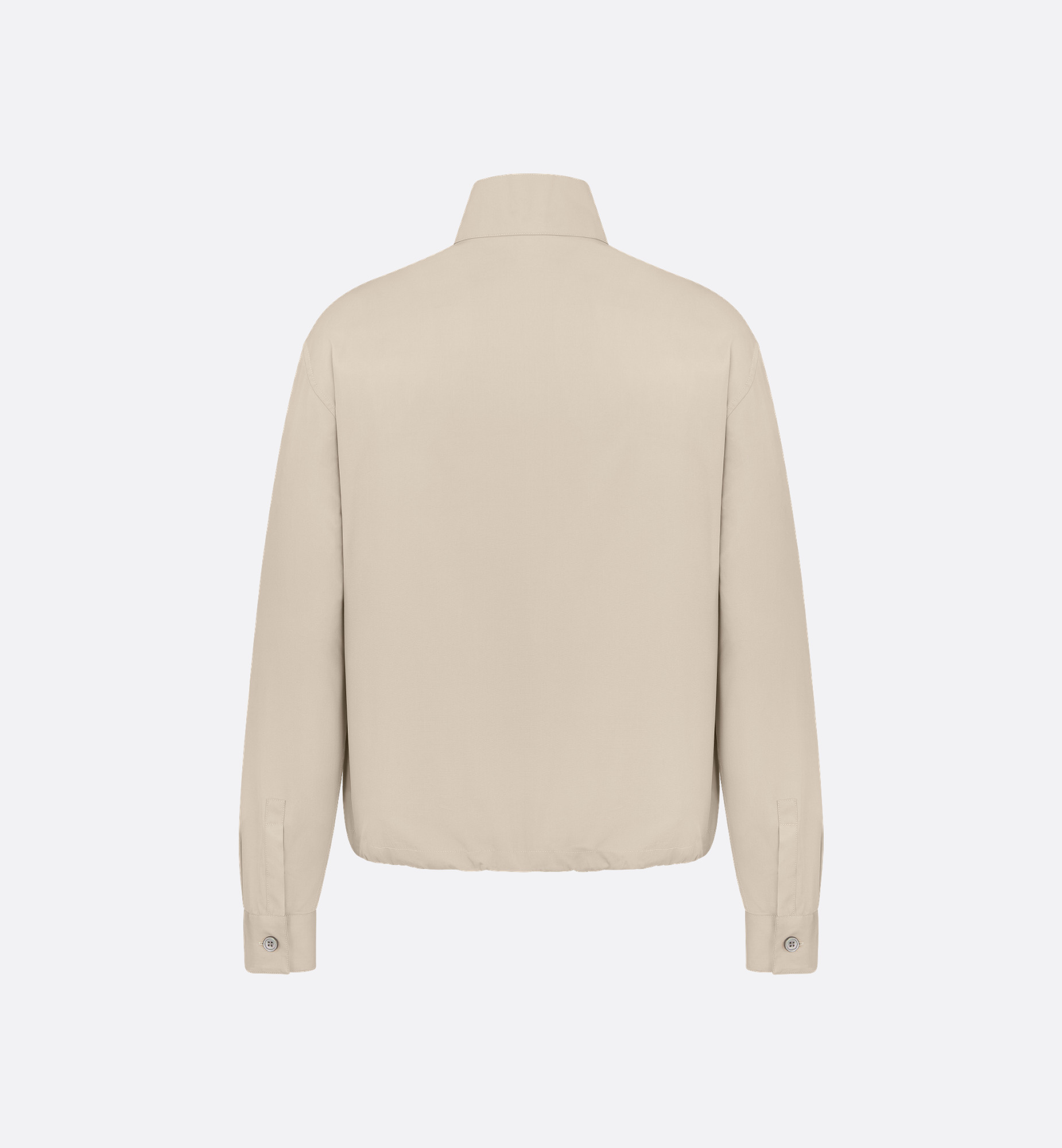 Zipped Shirt with Christian Dior Couture Embroidery - 5