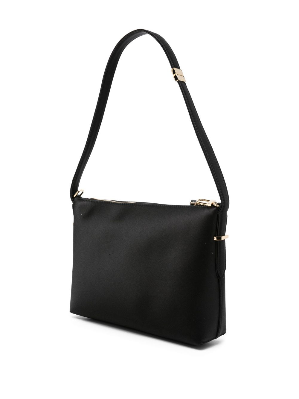 bevel zip shoulder bag - 2