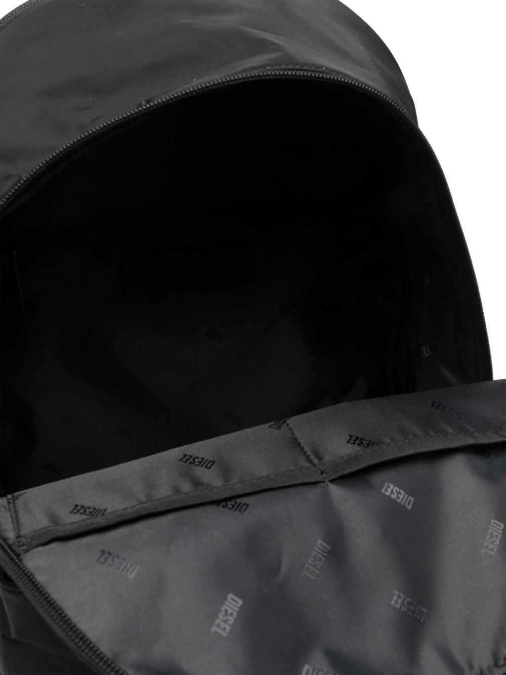 logo-plaque backpack - 5