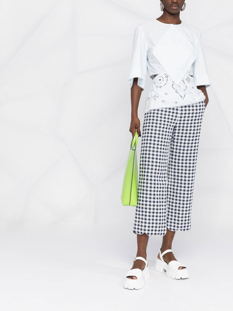 GANNI broderie anglaise T-shirt outlook