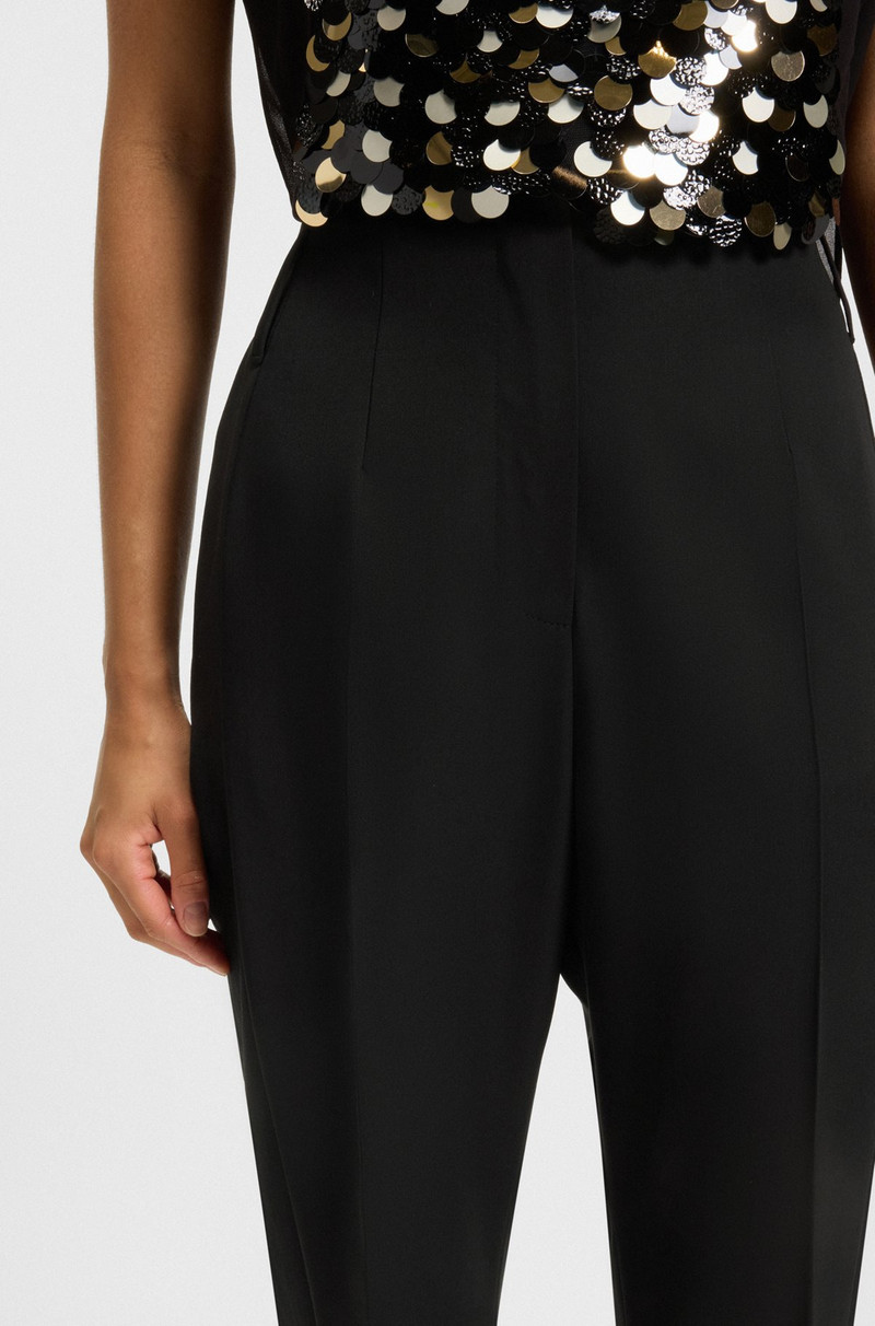 REGULAR-FIT TUXEDO TROUSERS IN VIRGIN-WOOL TWILL 5