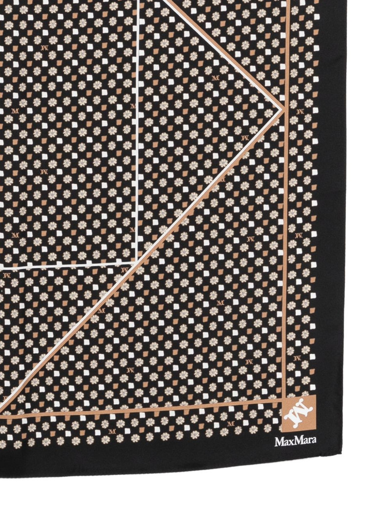 Max Mara pattern scarf outlook