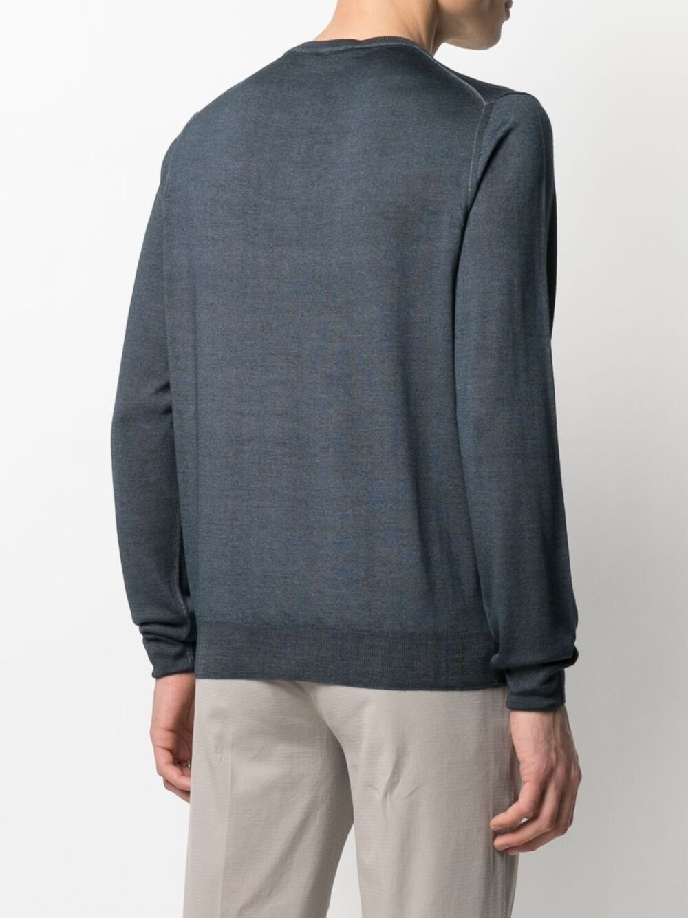 crew-neck knit jumper - 4