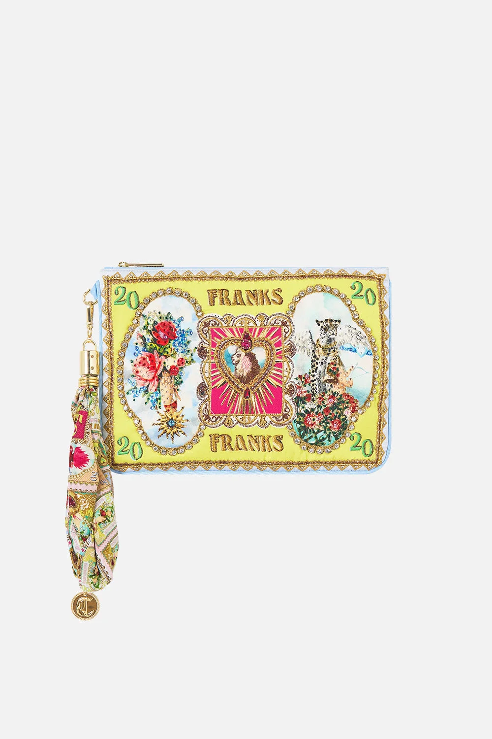 SCARF CLUTCH PAINTED PRAYERS - 1