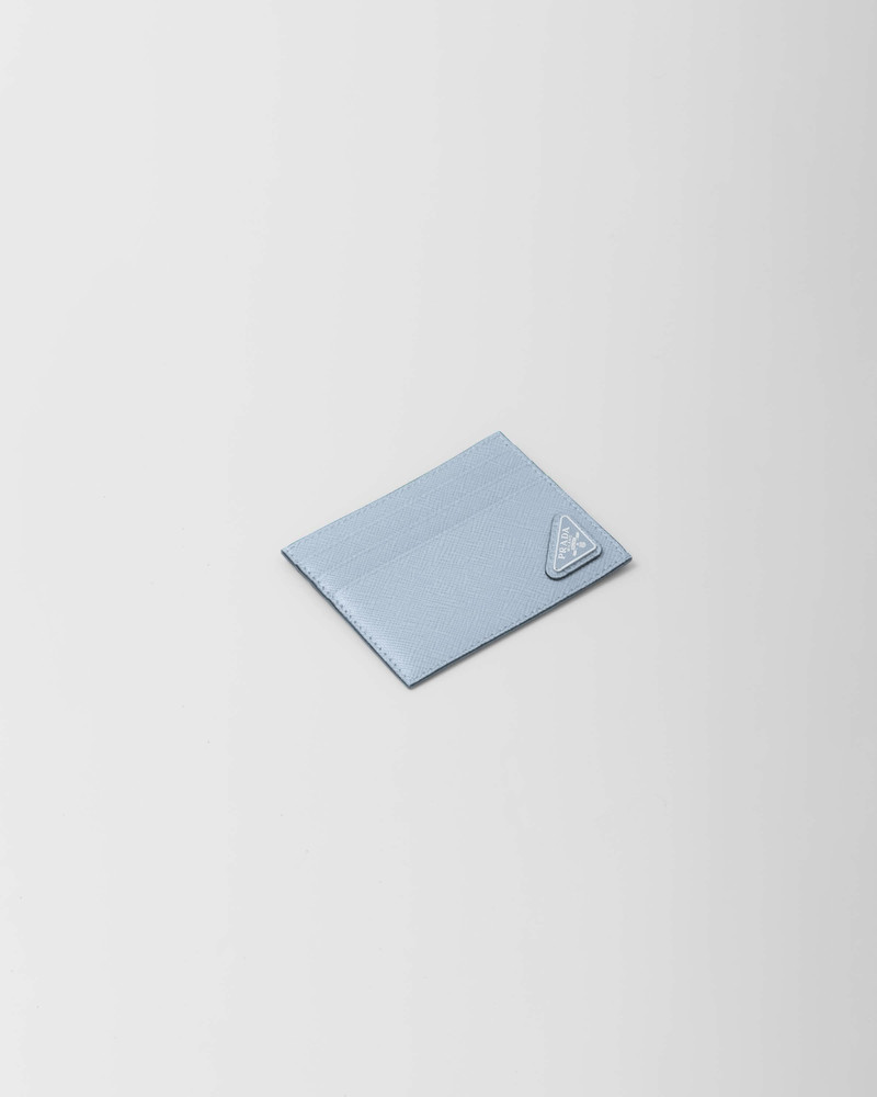 Prada Saffiano leather card holder outlook