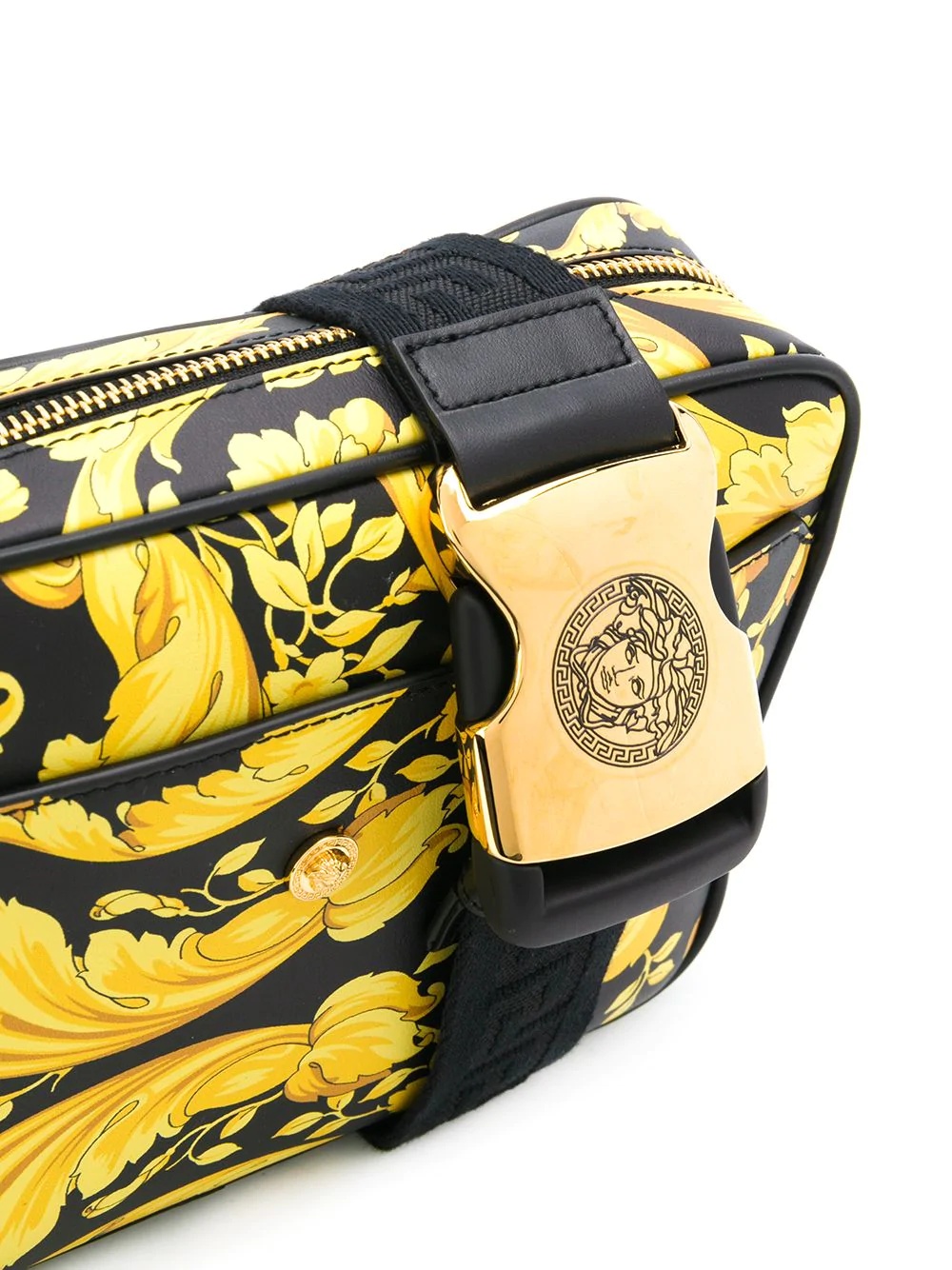 Barocco-print belt bag - 4