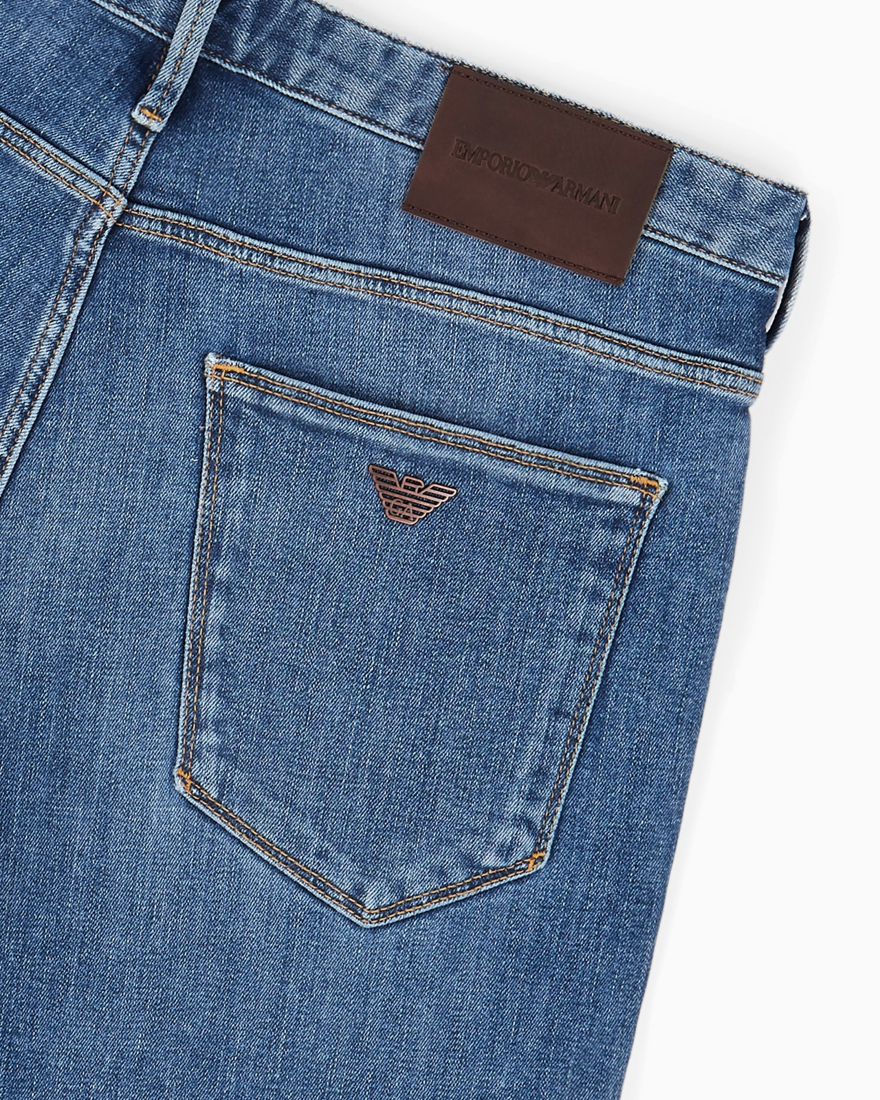 J06 Slim-fit, washed, 11.5 oz comfort-denim jeans - 6