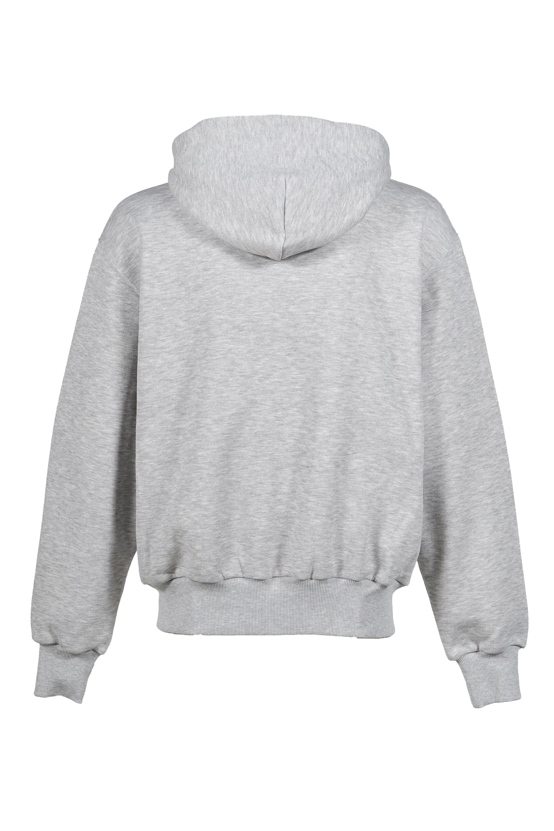 TECH SWEAT DOUBLE FACE PARKA / HEATHER GRY - 2