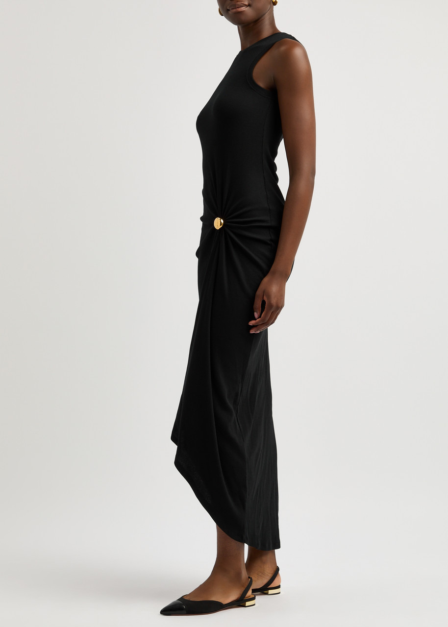 Milanese faille slingback flats - 6