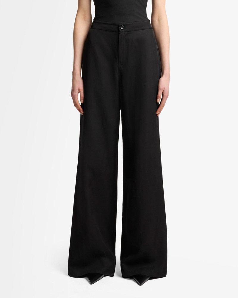 Classic Linen Pant in Black 3