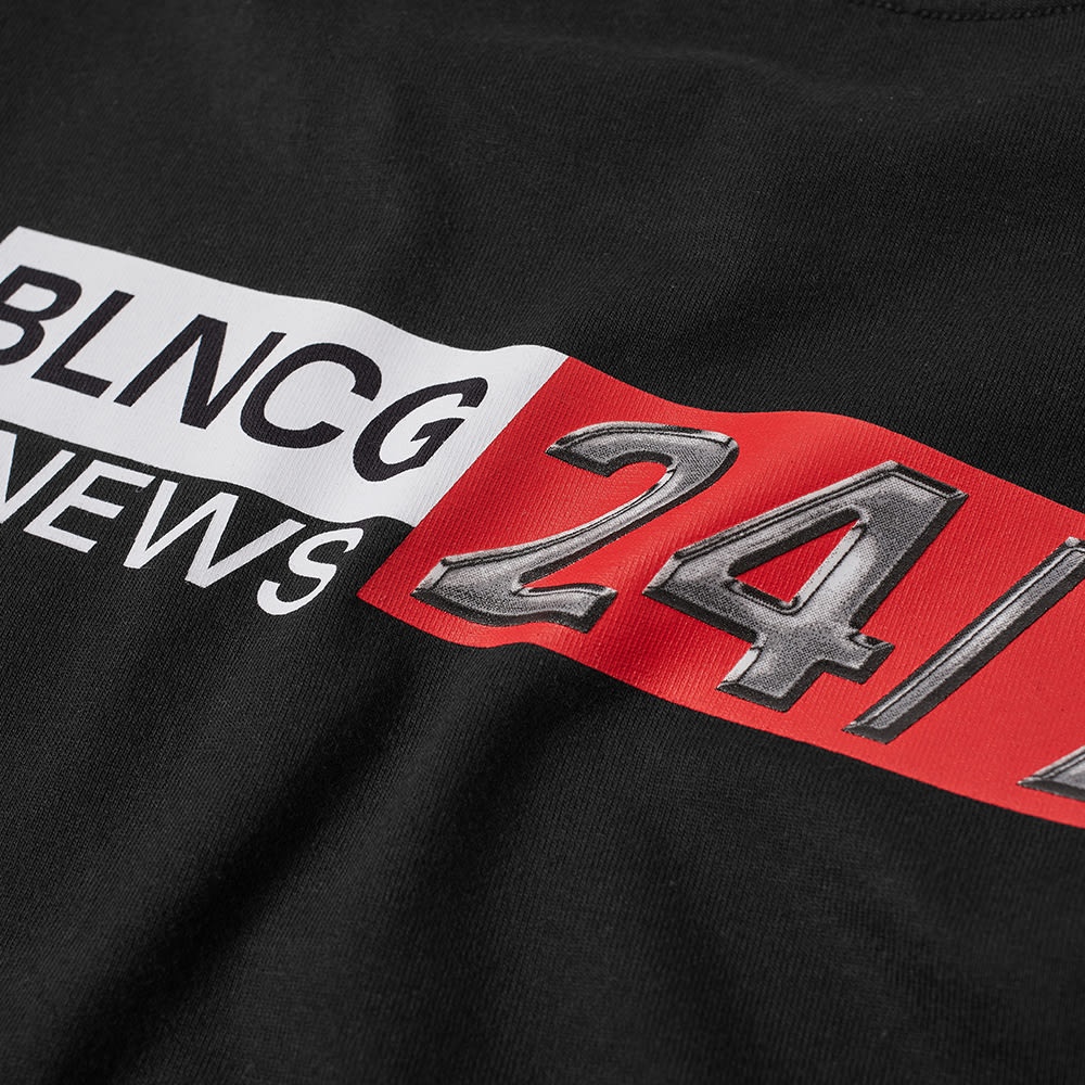 Balenciaga News Logo Print Tee - 3