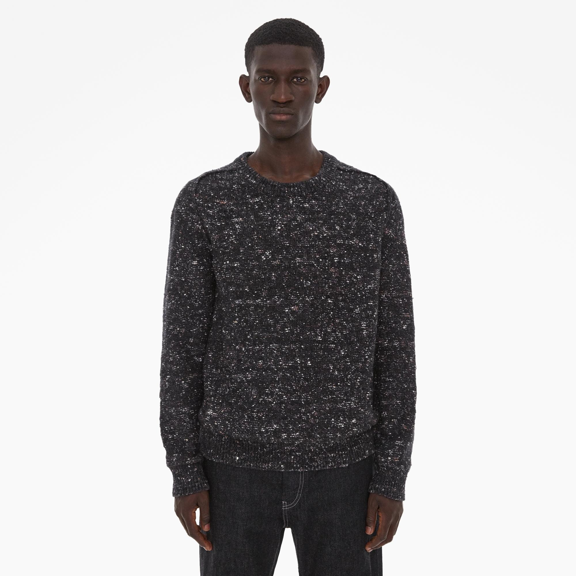 DONEGAL SILK-WOOL SWEATER - 3