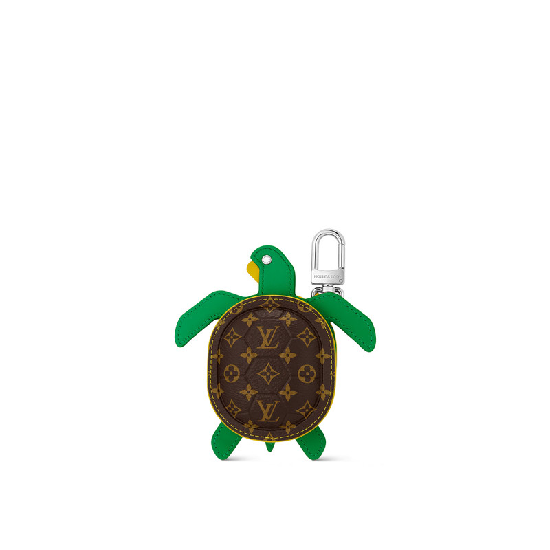 LV Turtle Pouch Bag Charm 1