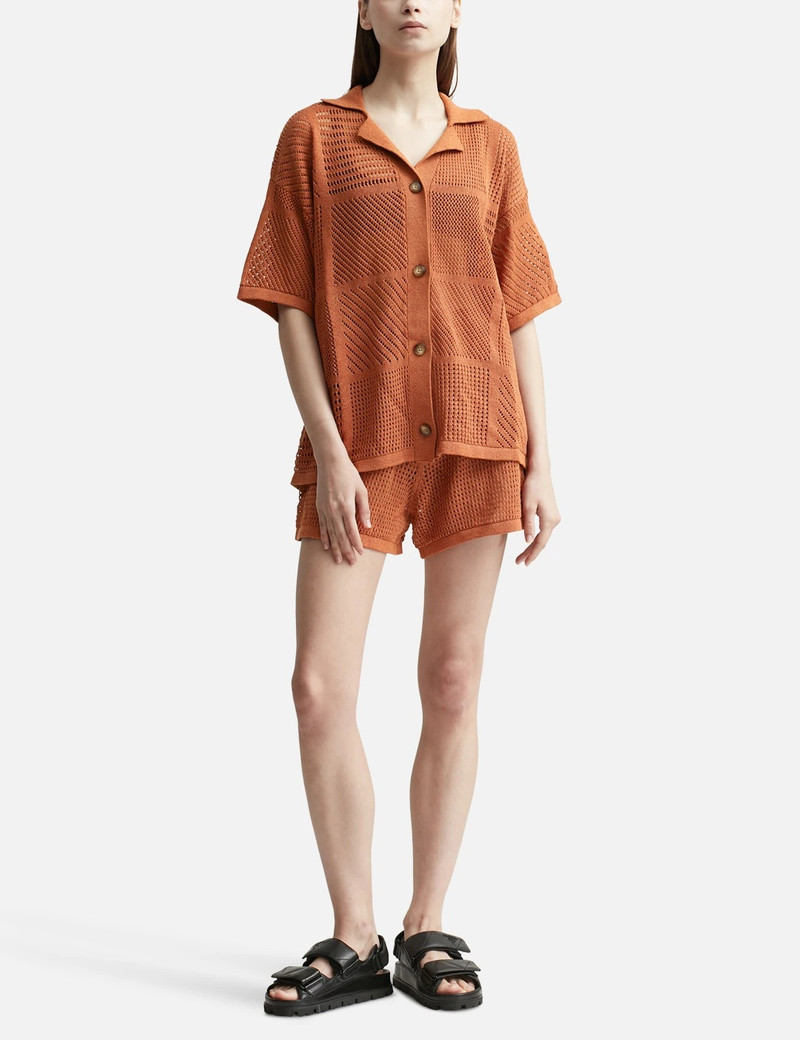 Nanushka JAEL CROCHET SHORTS outlook