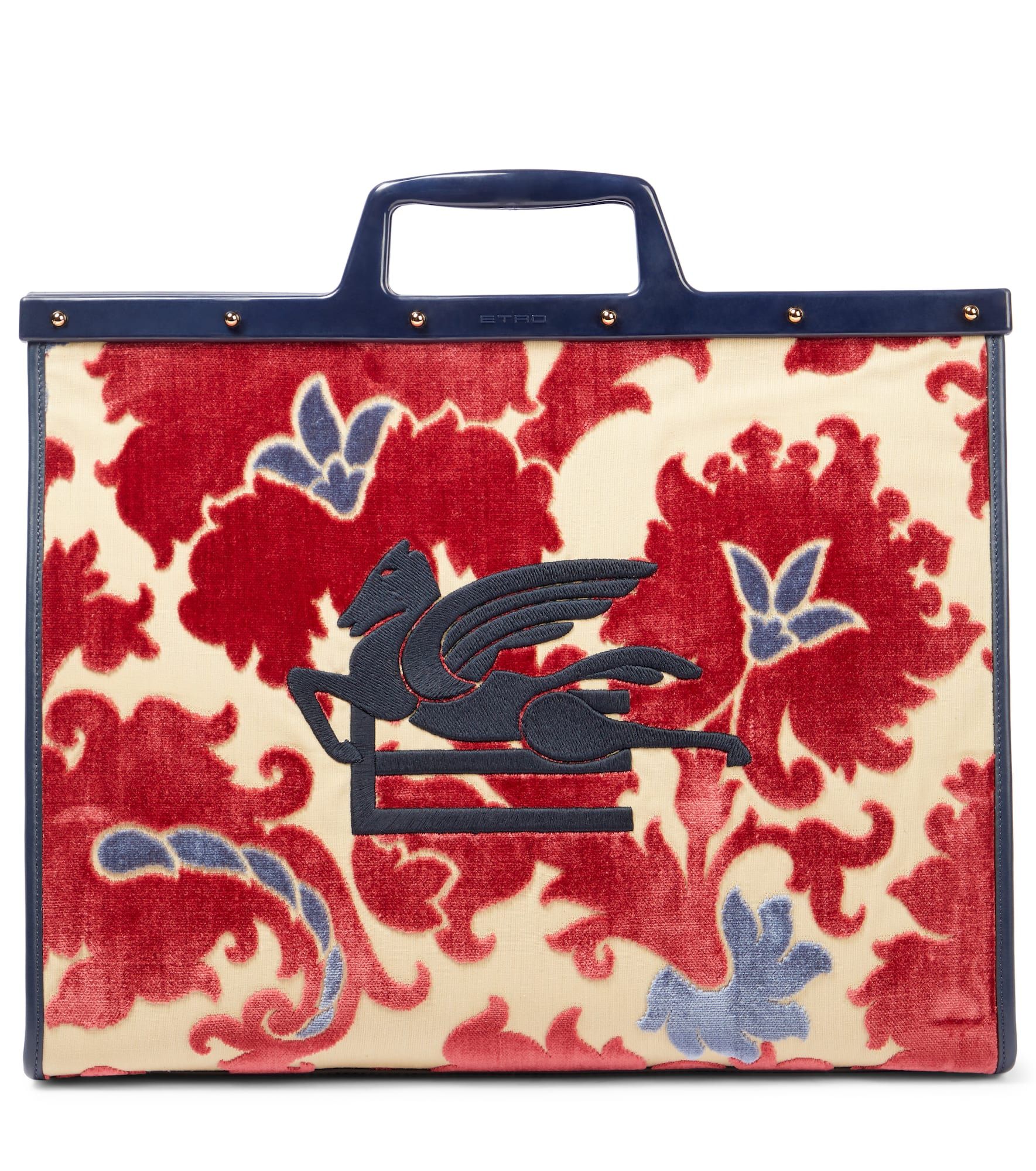 Love Trotter Large jacquard tote bag - 1