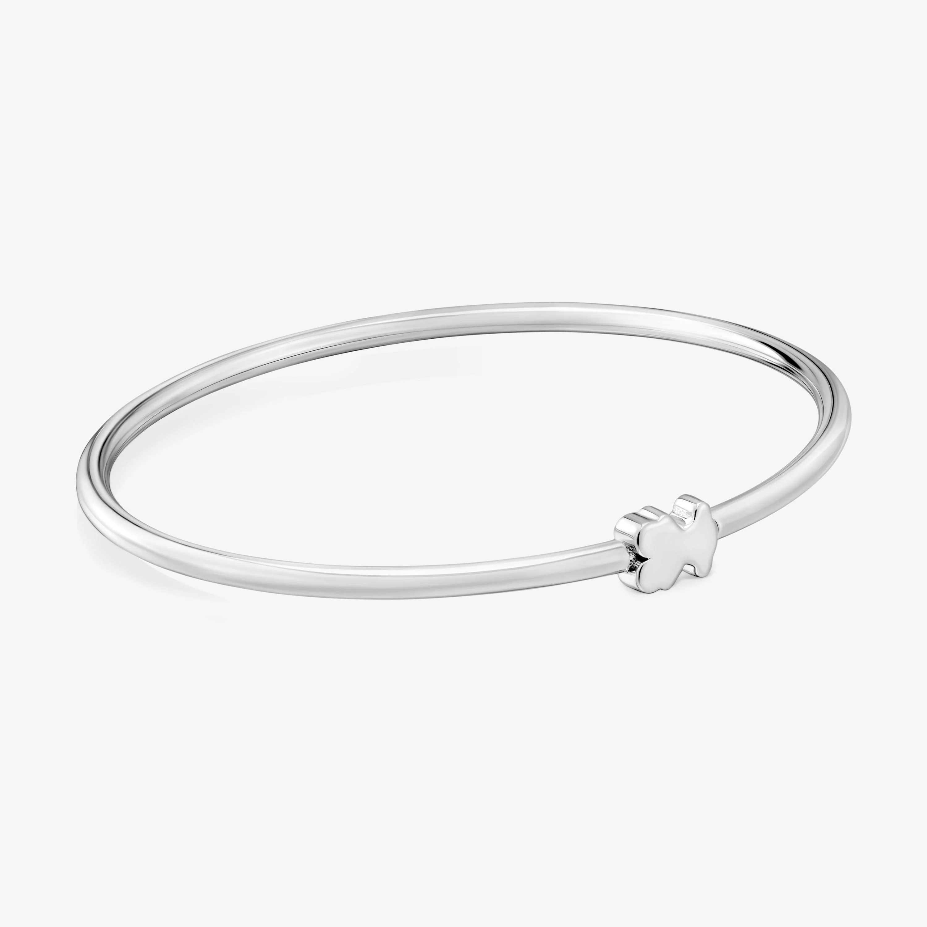 Silver Bangle bear charm Sweet Dolls - 1
