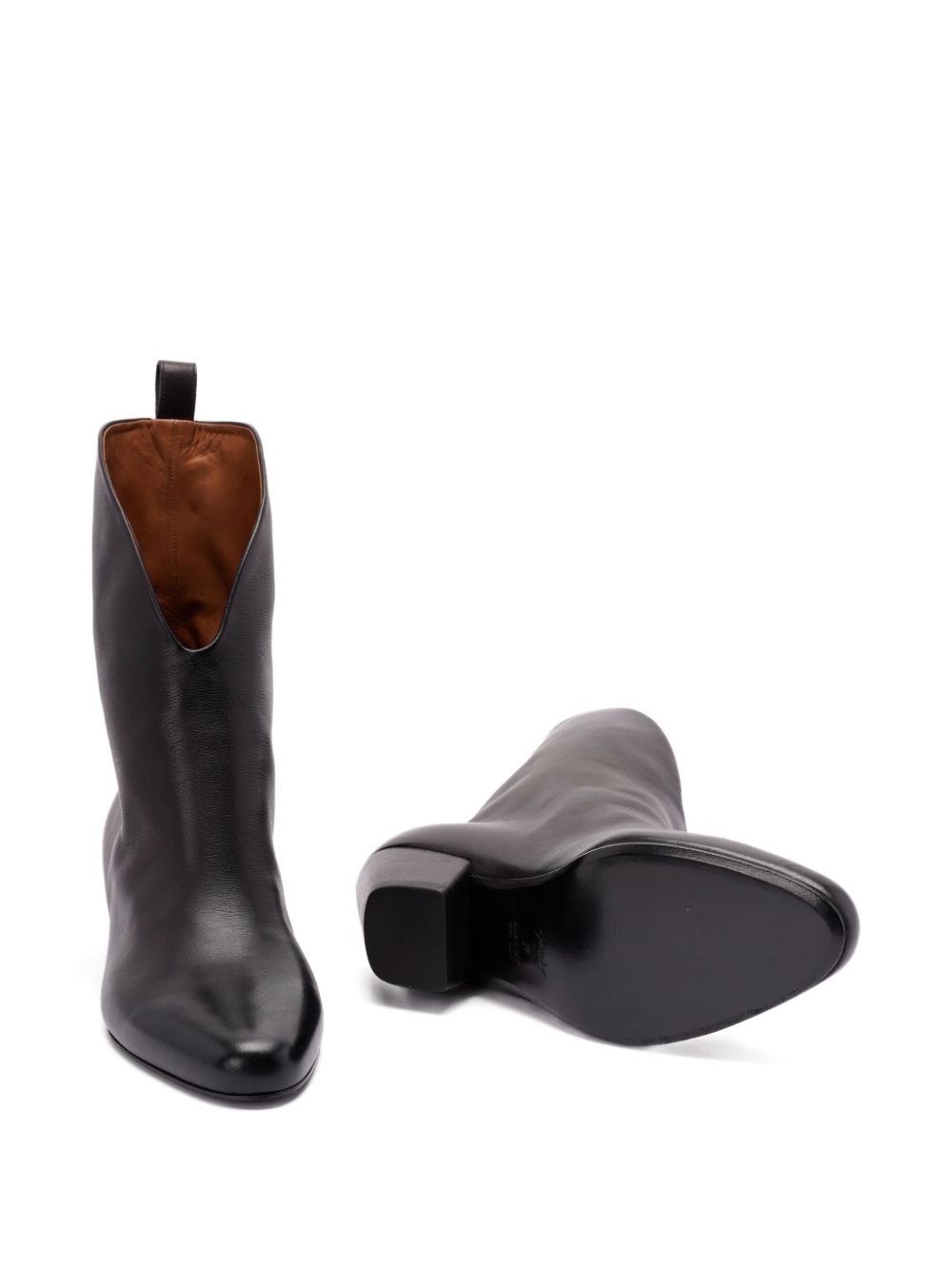 45mm Goccio leather boots - 4