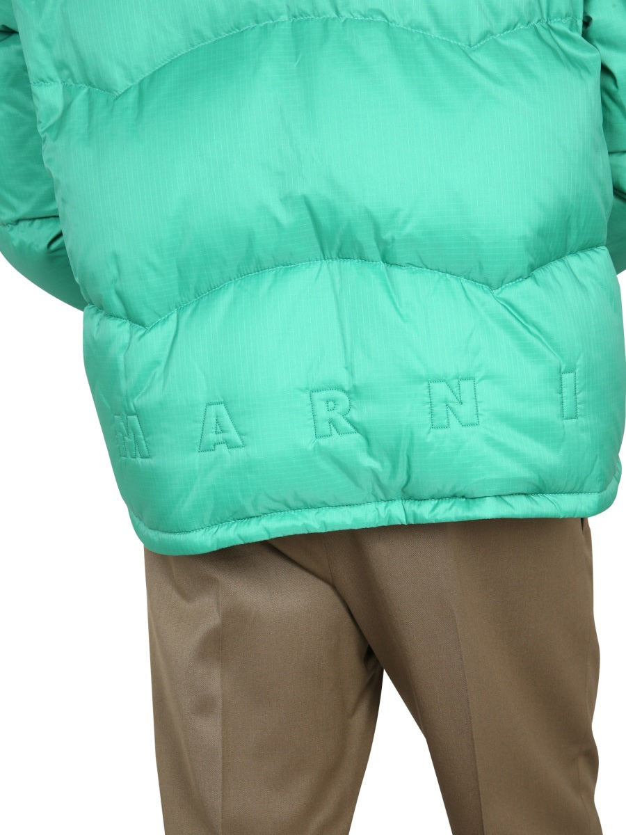 Marni Men Color-Block Down Jacket - 4