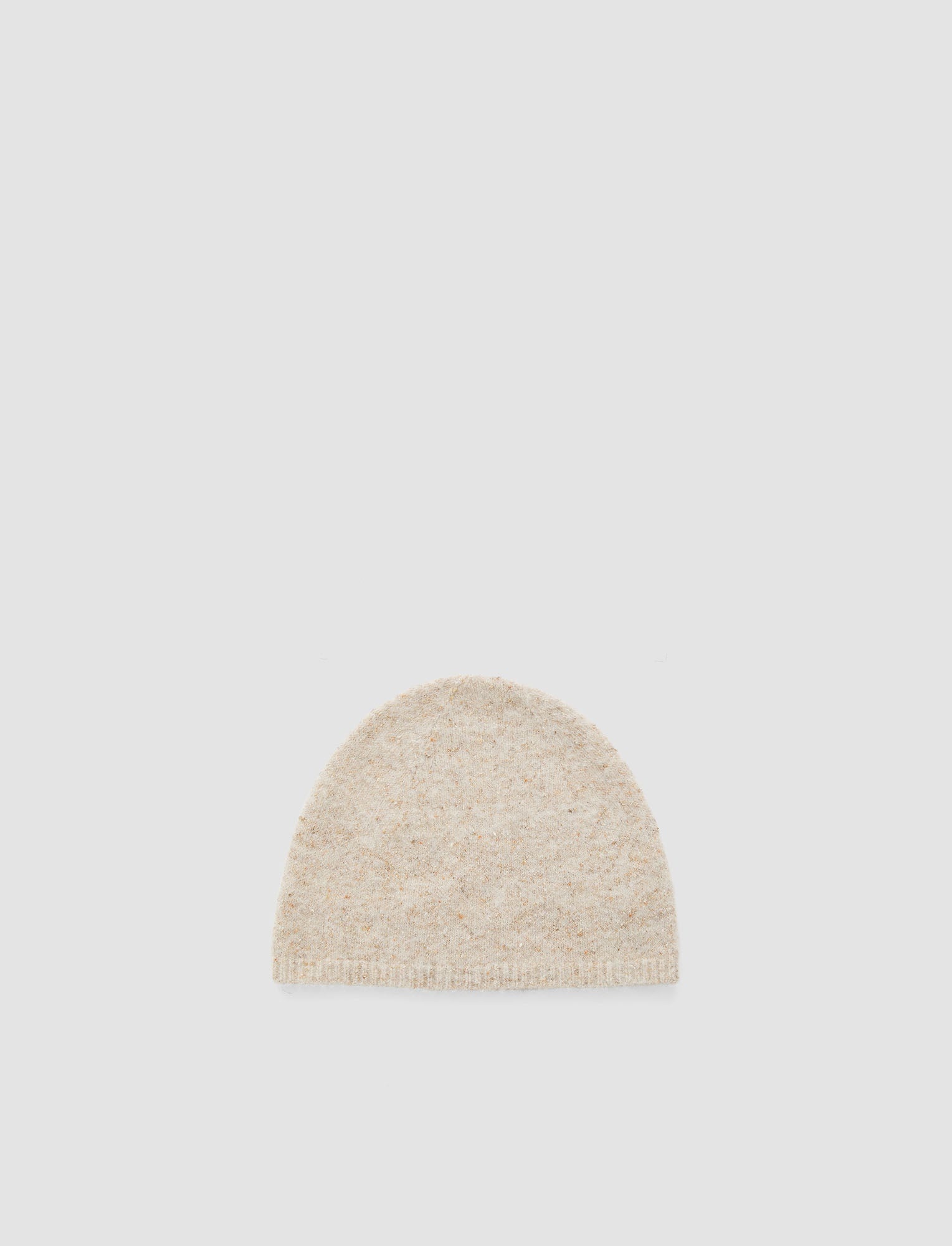 Alpaca Tweed Knit Hat - 1