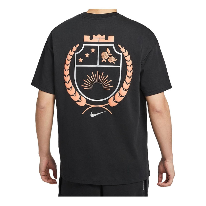Nike Nike x LebBron Max90 T-Shirt Asia Sizing 'Black' HJ3413-010 outlook