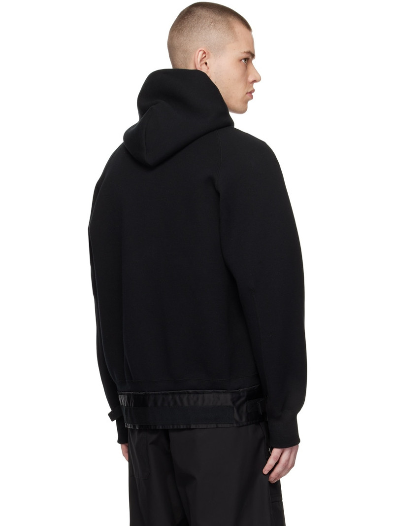 Black Vented Hoodie 3