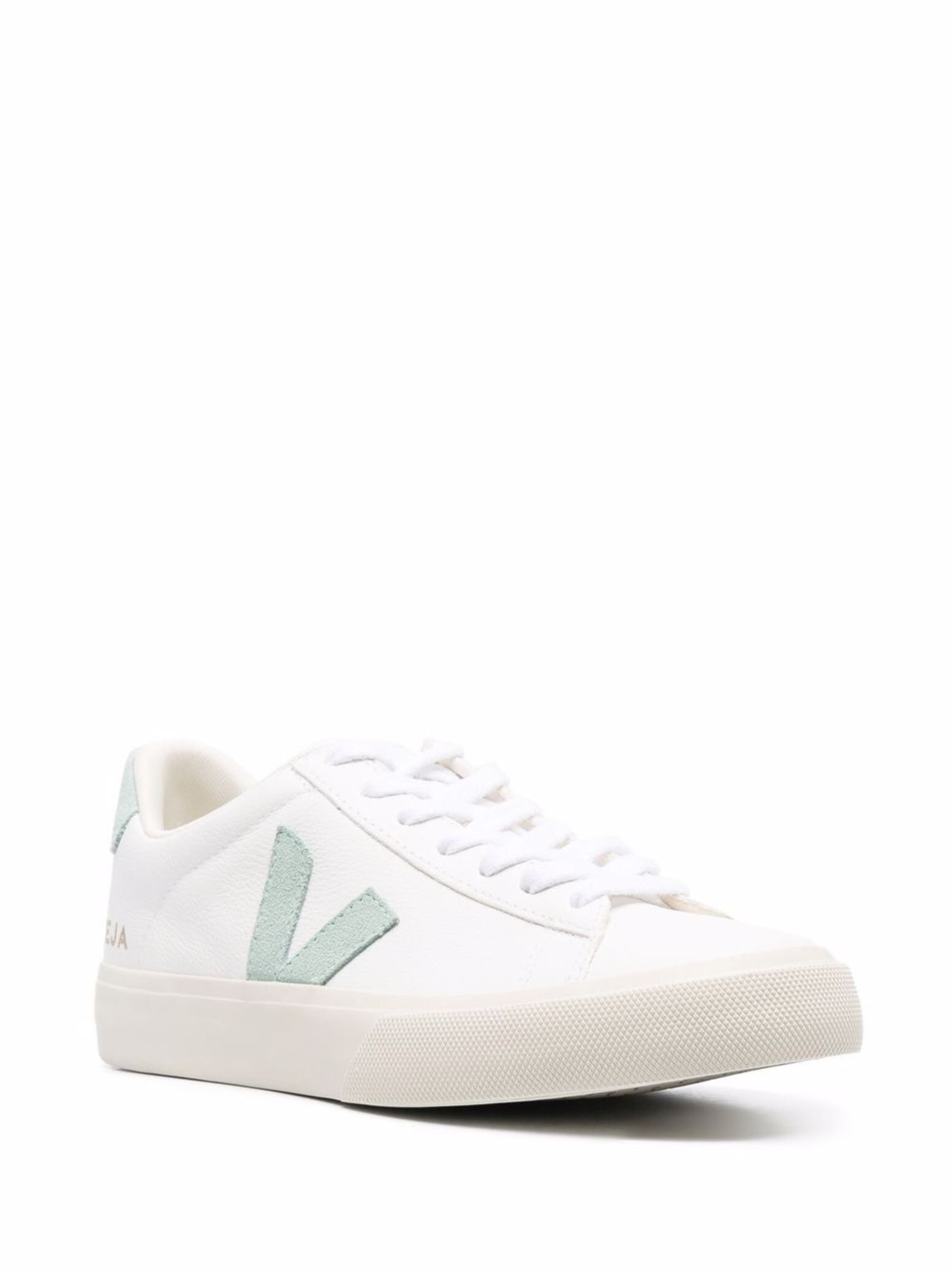 White Campo Low Top Sneakers - 2