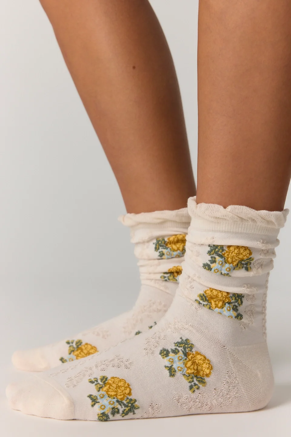 Wildflower Trouser Socks - 1