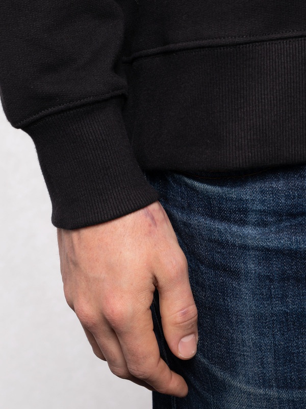 Frasse Logo Sweatshirt Black - 5
