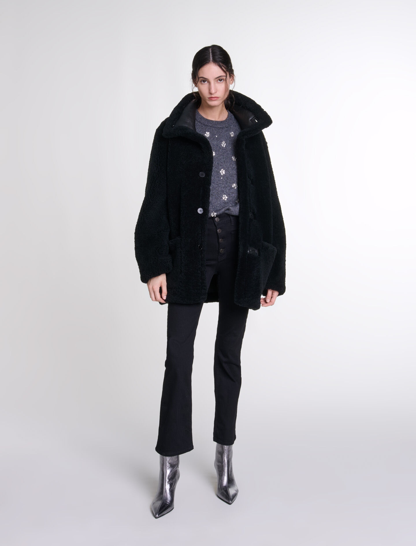 Reversible leather coat - 2