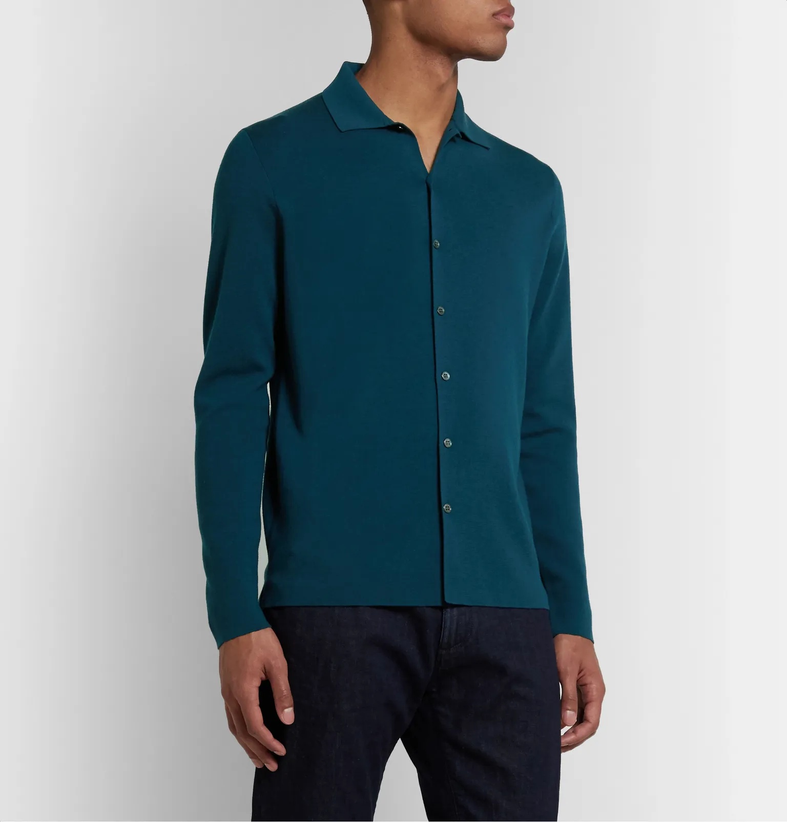 Empire Slim-Fit Wish Virgin Wool Shirt - 4