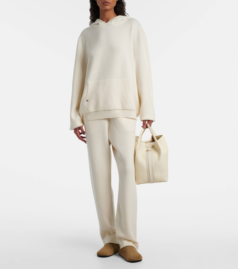 God’s True Cashmere Embellished cashmere hoodie outlook
