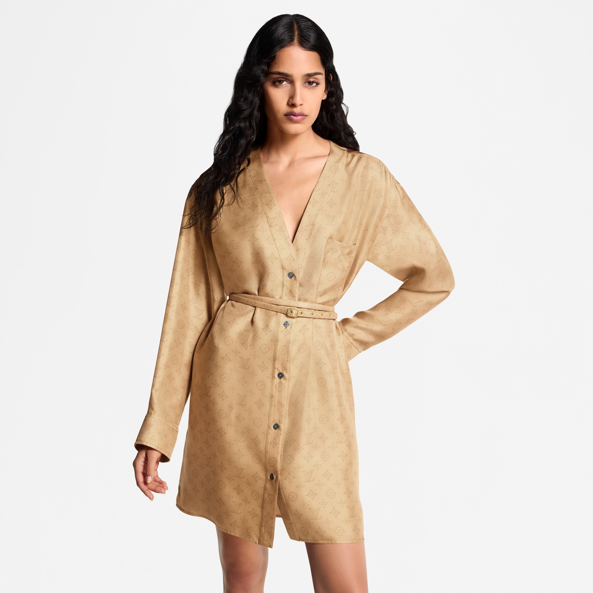 Mahina Button Front Dress - 4