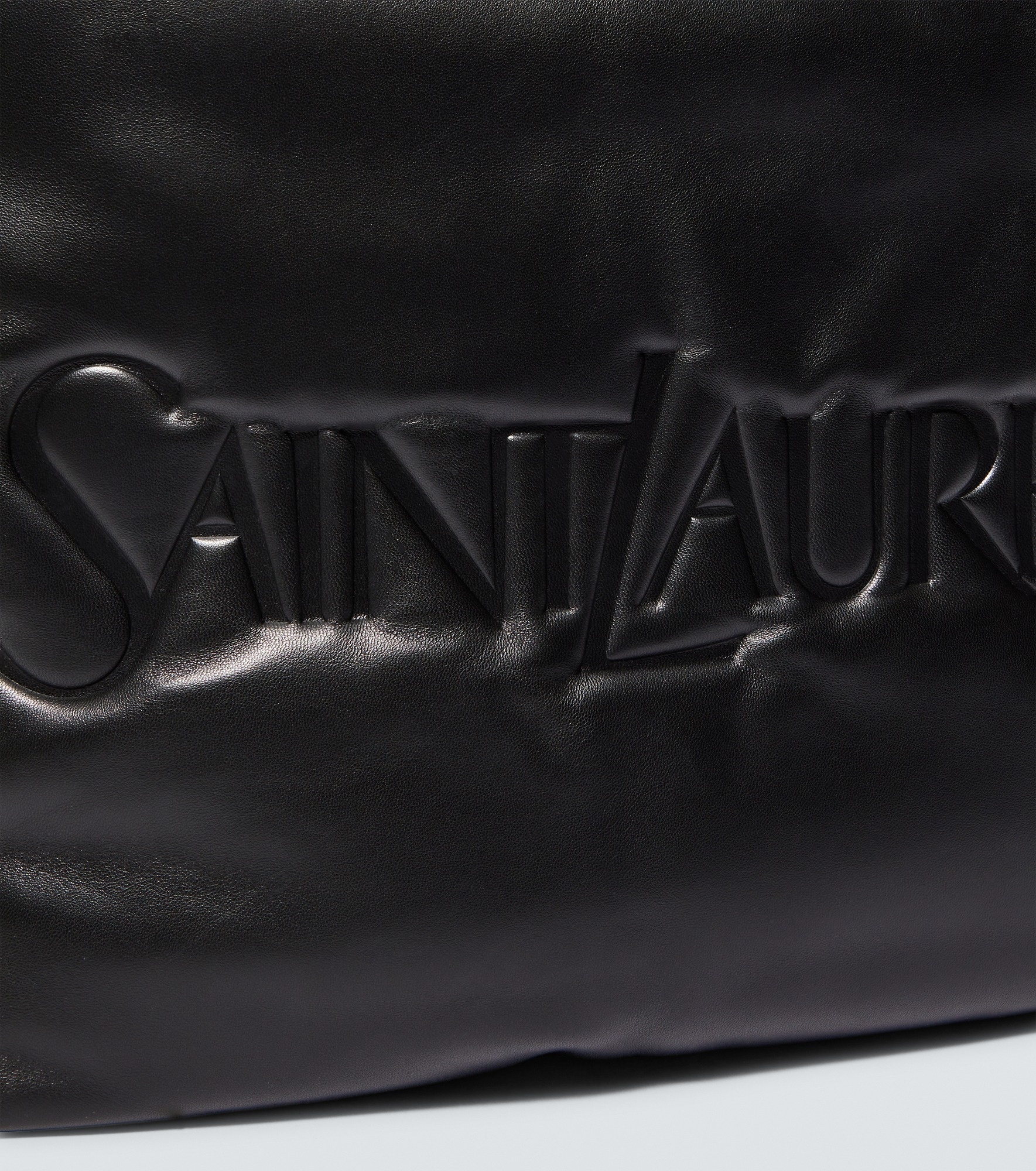 Logo leather tote bag - 4