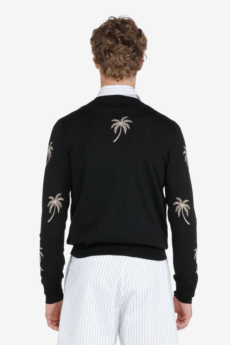 N°21 PALM TREE COTTON CARDIGAN outlook