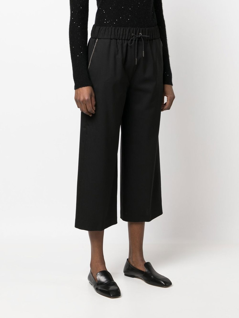 cropped flared trousers 3