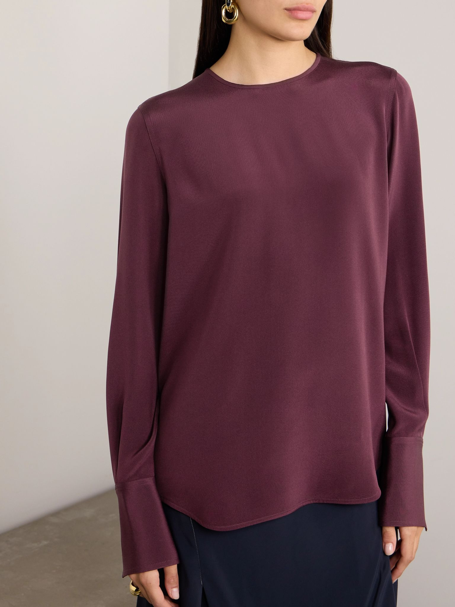 Jami silk blouse Red - 3
