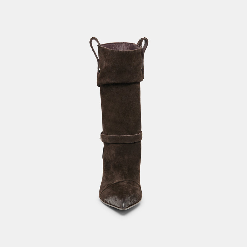 MORLA BOOTS DK BROWN SUEDE 7