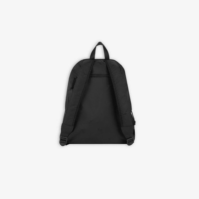 BALENCIAGA Men's Expandable Backpack in Black/white outlook