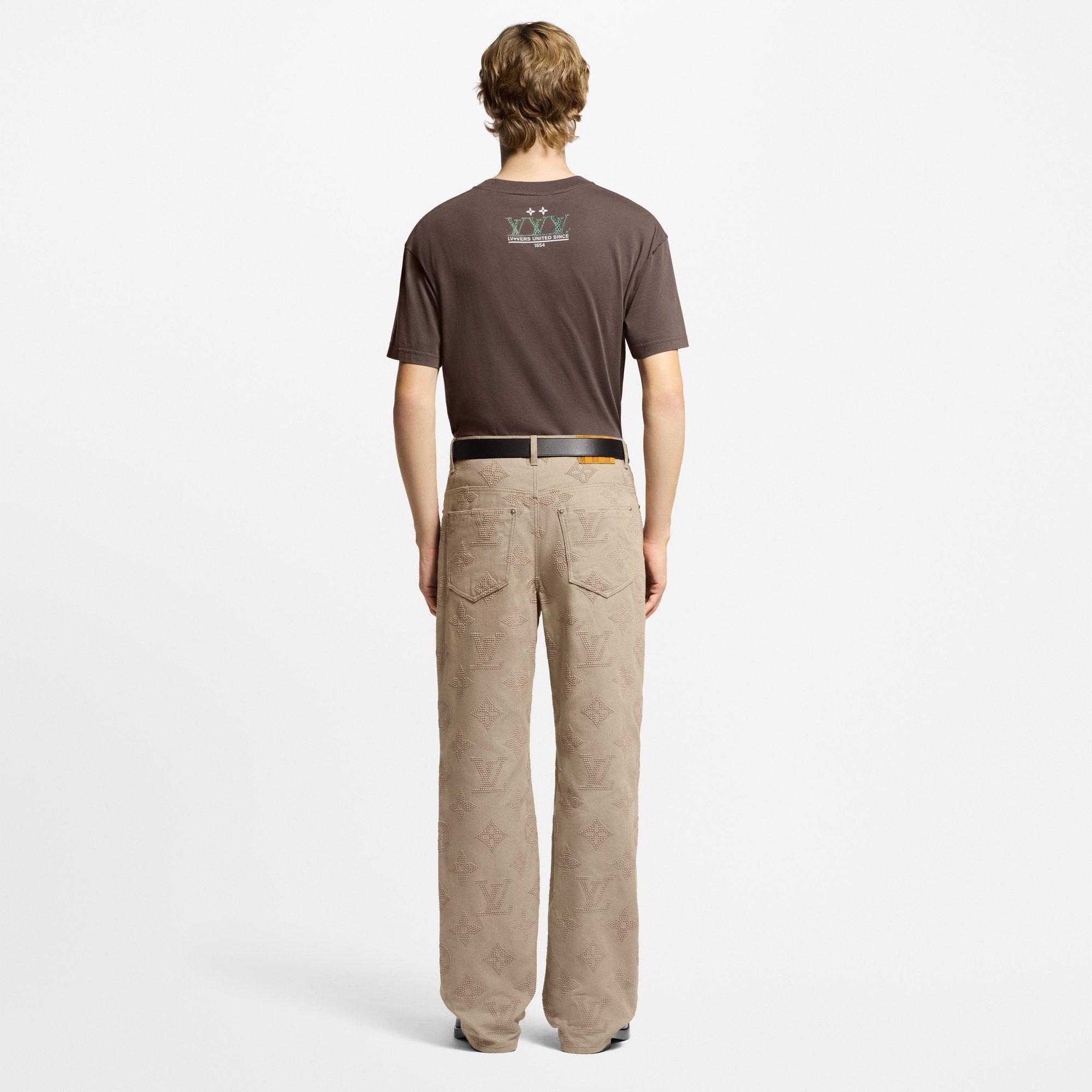 Washed Embellished Cotton T-Shirt - 3