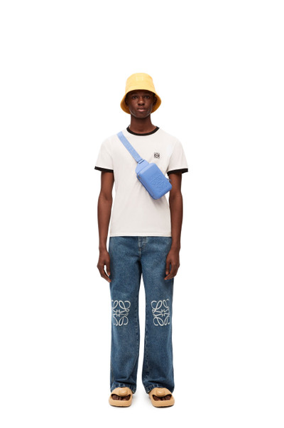 Loewe Anagram baggy jeans in denim outlook