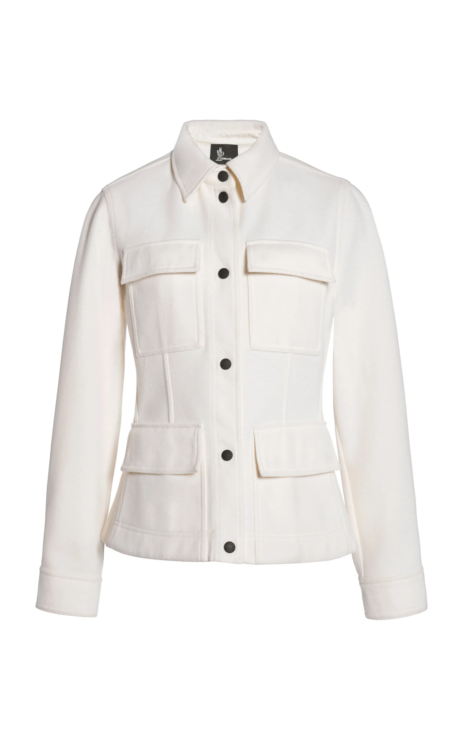 Jersey Field Jacket ivory - 1