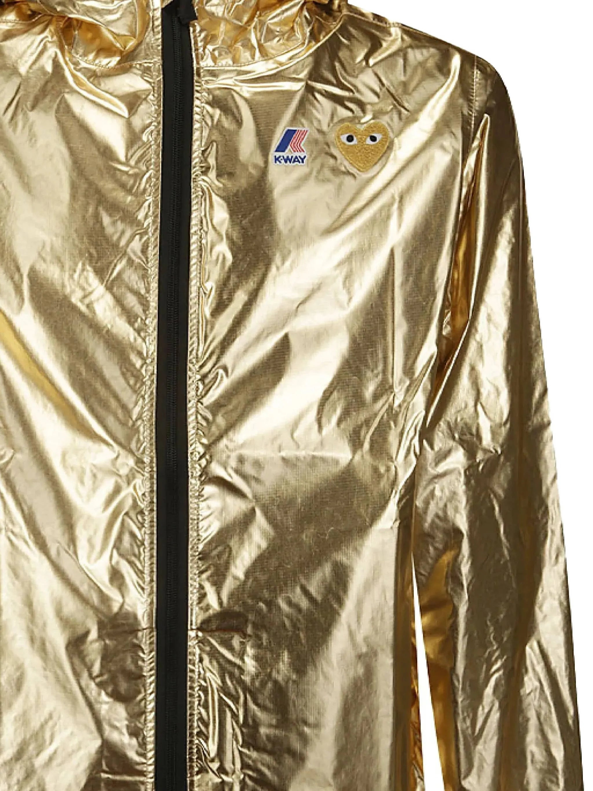 Comme Des GarÇons Play X K-Way Heart-patch Hooded Jacket - 4